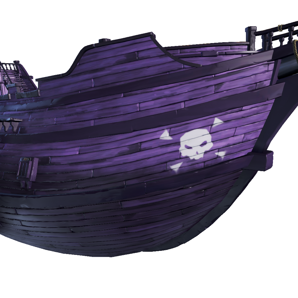 Purple Resolute Hull Livery