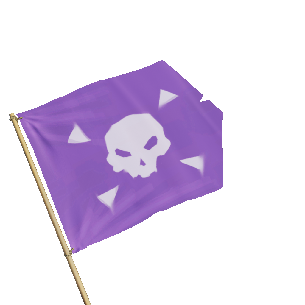Purple Resolute Flags