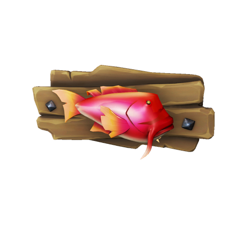 Admired Coral Wildsplash Plaque