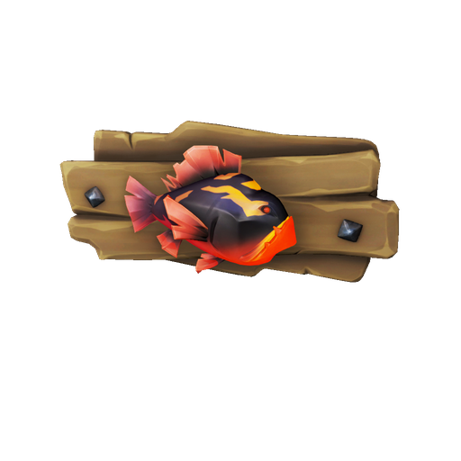 Admired Firelight Devilfish Plaque