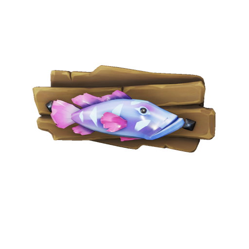 Admired Indigo Splashtail Plaque