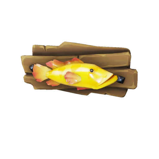 Admired Sunny Splashtail Plaque