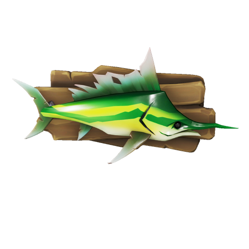 Admired Wild Stormfish Plaque