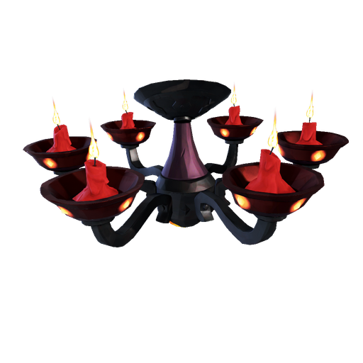 Ashen Dragon Chandelier