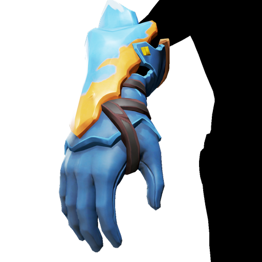 Azure Ocean Crawler Gloves