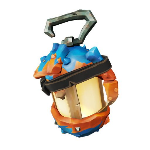 Azure Ocean Crawler Lantern