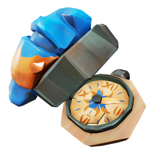 Azure Ocean Crawler Pocket Watch