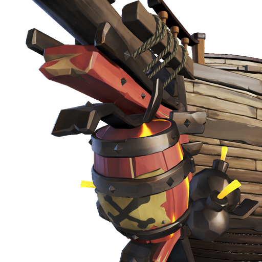 Barrel Bombardier Figurehead