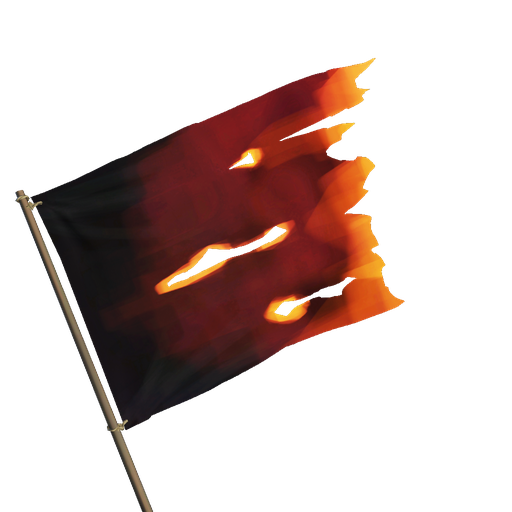 Burning Blade Reborn Flag