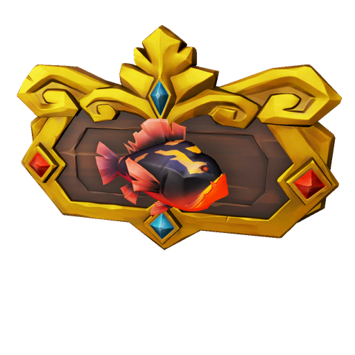 Cherished Firelight Devilfish Plaque