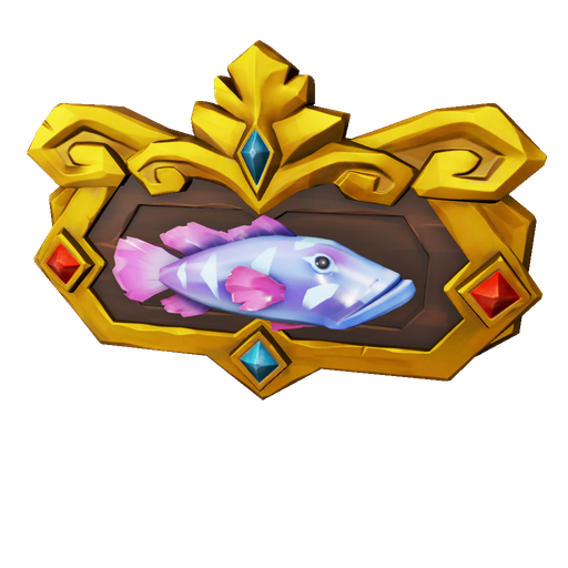 Cherished Indigo Splashtail Plaque