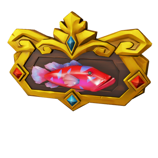 Cherished Ruby Splashtail Plaque