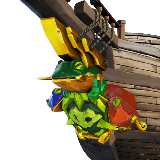 Fightin' Frogs Figurehead