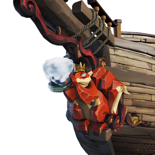 Royal Sea Squirrel Figurehead