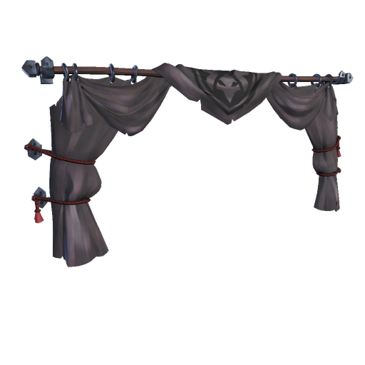 Crimson Crypt Captain's Curtains