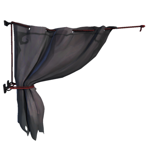 Crimson Crypt Captain's Drapes