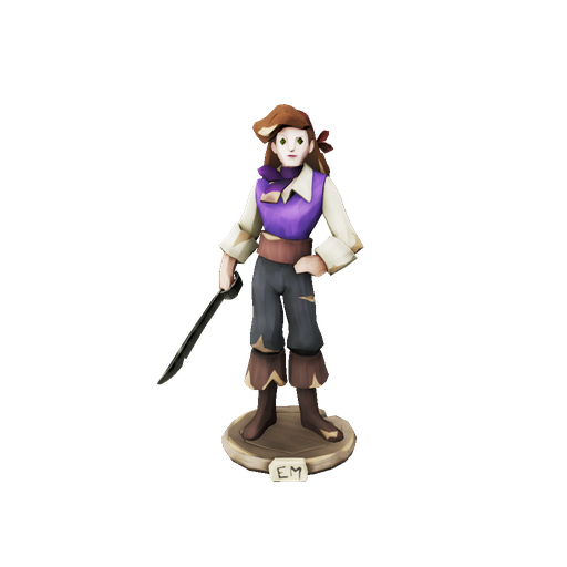 Mêlée Island Elaine Figurine
