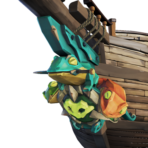 Fightin' Frogs Figurehead