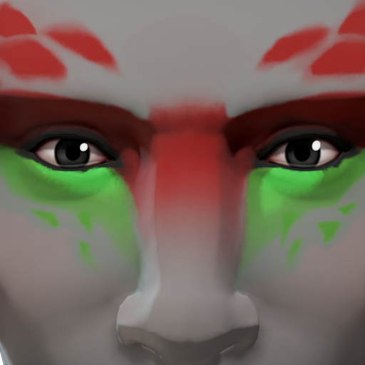Flameheart's Revenge Makeup