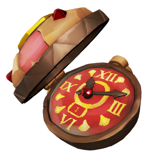 Flaming Jackal Pocket Watch