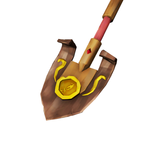 Flaming Jackal Shovel
