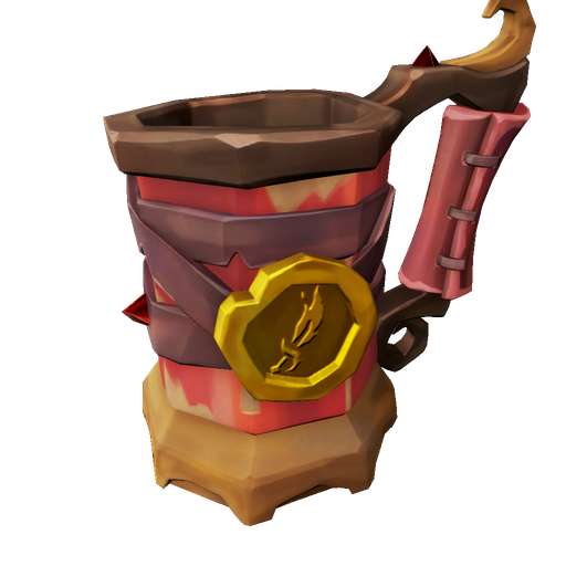 Flaming Jackal Tankard