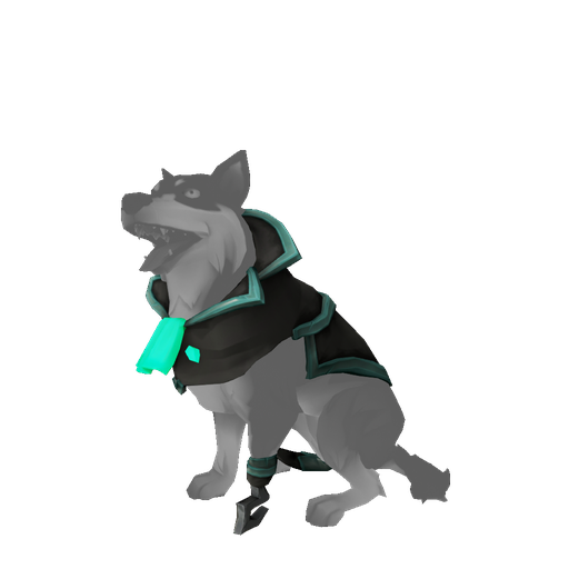Ghost Alsatian Ghost Outfit