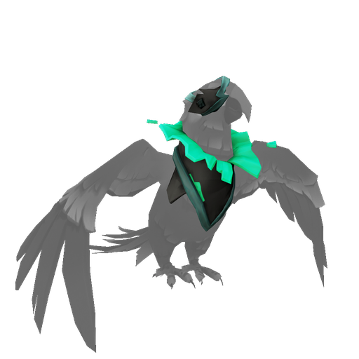 Ghost Macaw Ghost Outfit