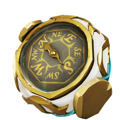 Gilded Phoenix Compass