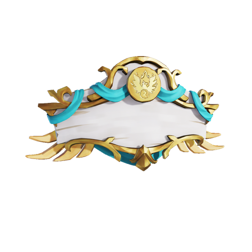 Gilded Phoenix Crest