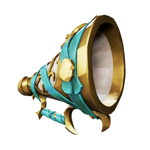 Gilded Phoenix Speaking Trumpet