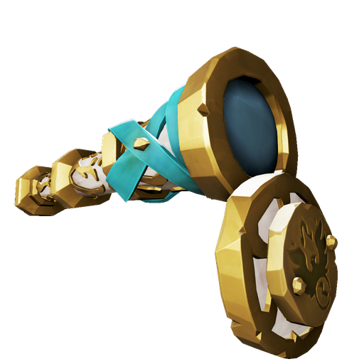 Gilded Phoenix Spyglass