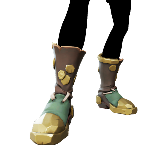 Gold Hoarders Boots