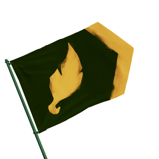 Gold Leaf Flag