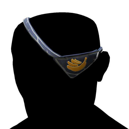 Golden Banana Eyepatch