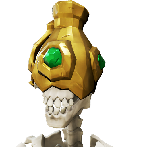 Standalone Cosmetics Golden-Top Skull