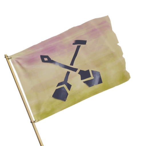 Hardy Shovel Emissary Flag