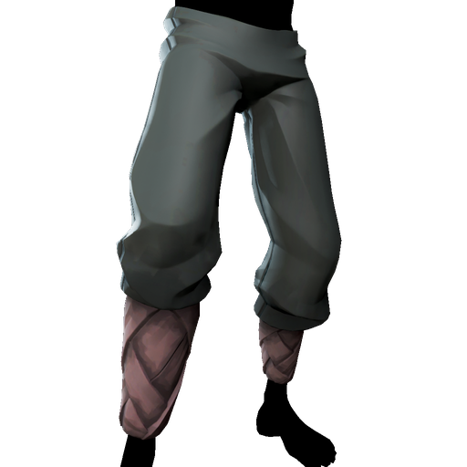 Midnight Blades Loose Trousers