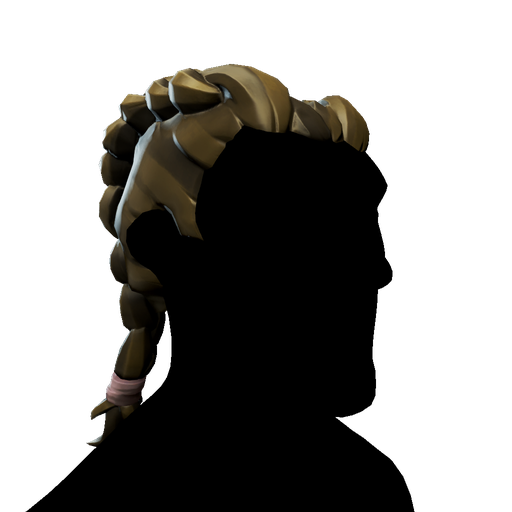 Midnight Blades Twin-Plait Hair