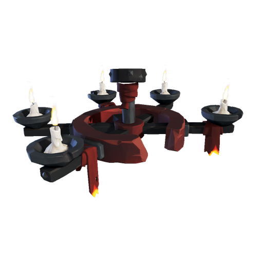 Obsidian Bone Crusher Chandelier