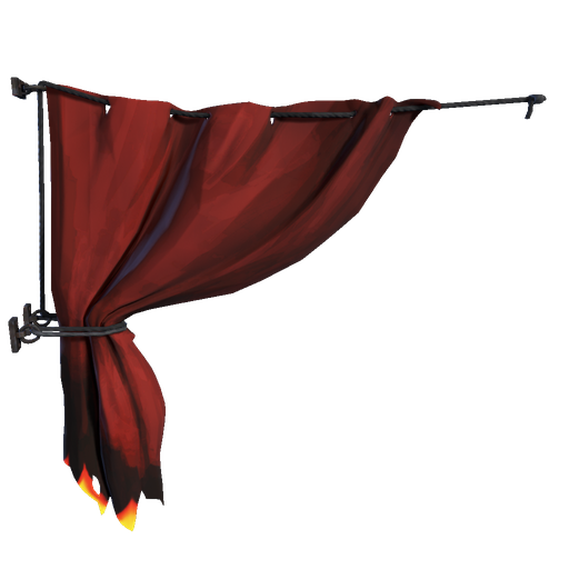 Obsidian Bone Crusher Drapes