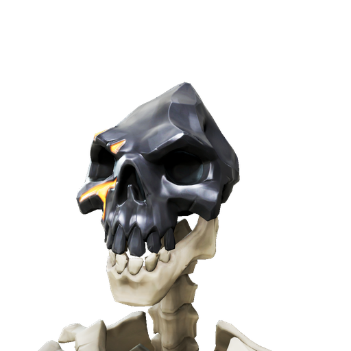 Obsidian Branded Skull
