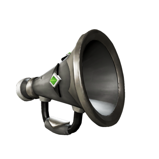 Black Dog Speaking Trumpet