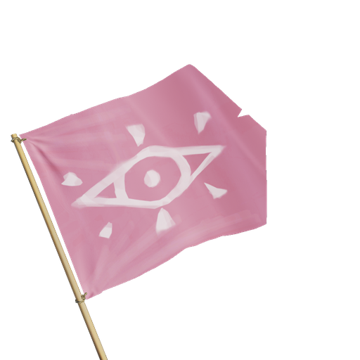 Pink Resolute Flags