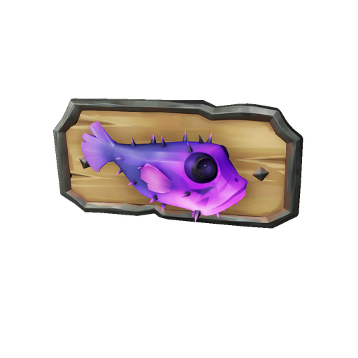 Prized Amethyst Islehopper Plaque