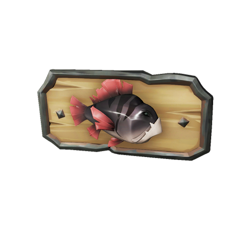 Prized Ashen Devilfish Plaque