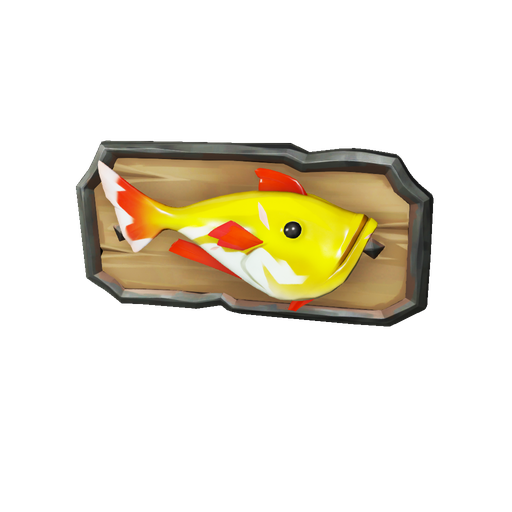 Prized Bright Pondie Plaque