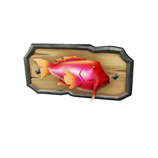 Prized Coral Wildsplash Plaque