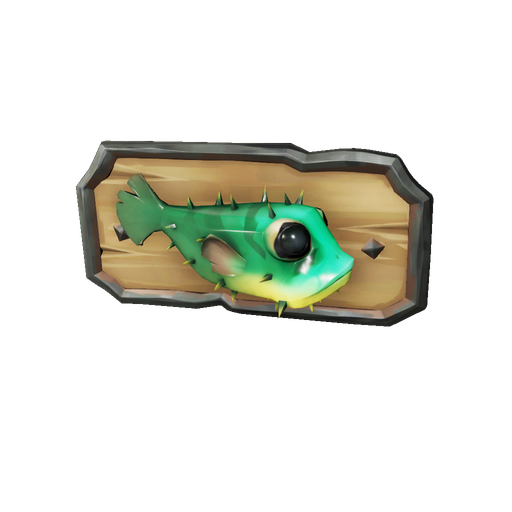 Prized Moss Islehopper Plaque