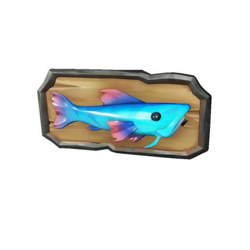 Prized Sapphire Ancientscale Plaque